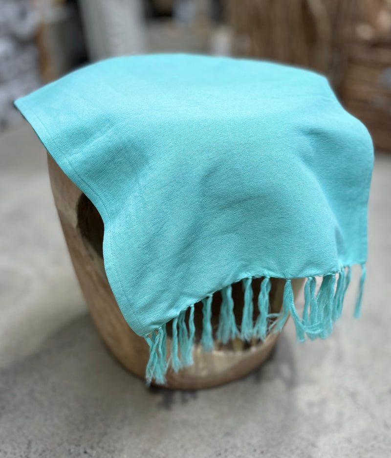 Turquoise table runner. Usually $65