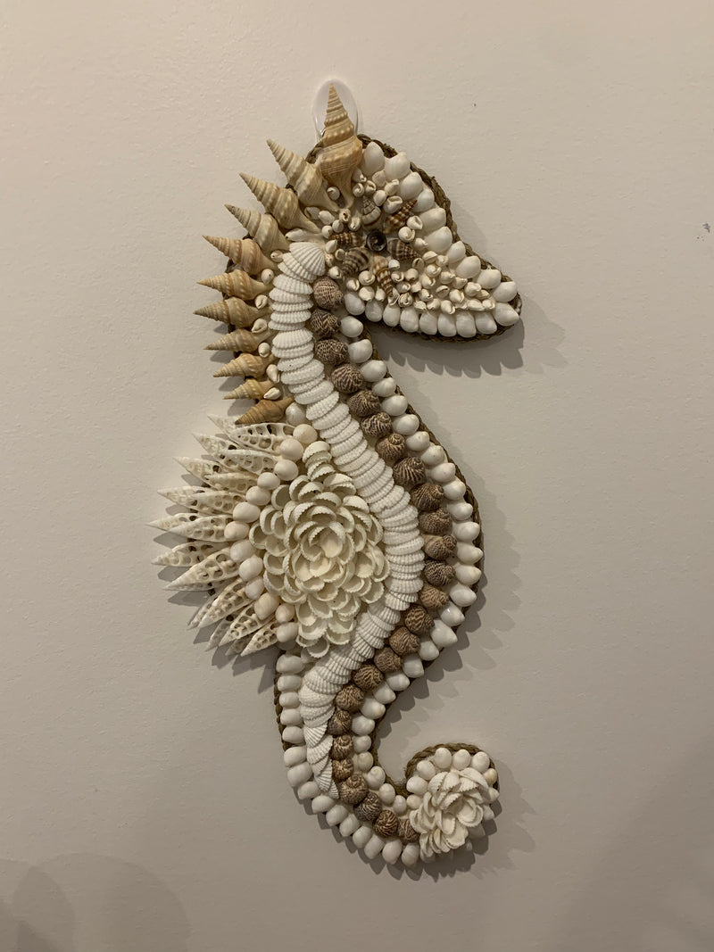 Shell seahorse hanging. Style 3